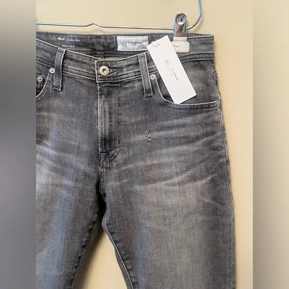Men’s AG Adriano Goldschmied Tellis Modern Slim Jeans Stone Quarry 30x34 NEW